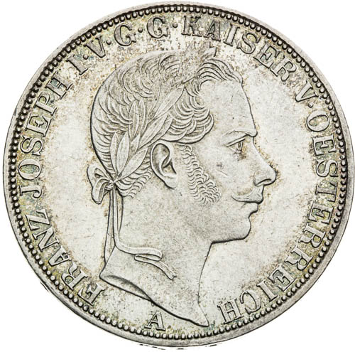 Spolkový tolar 1861 - avers