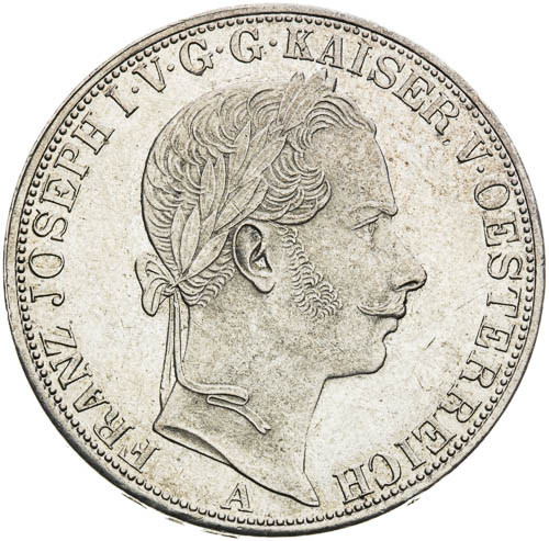 Spolkový tolar 1863 - avers