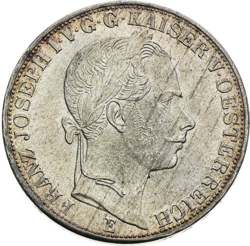 Spolkový tolar 1864 - avers