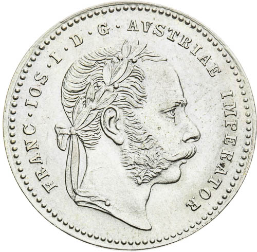 20 Krejcar 1868 - avers