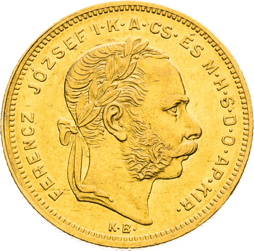 8 Zlatník 1877 - avers