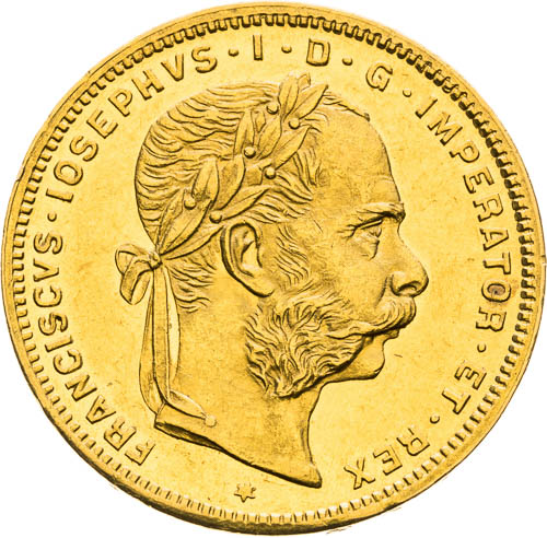 8 Zlatník 1885 - avers