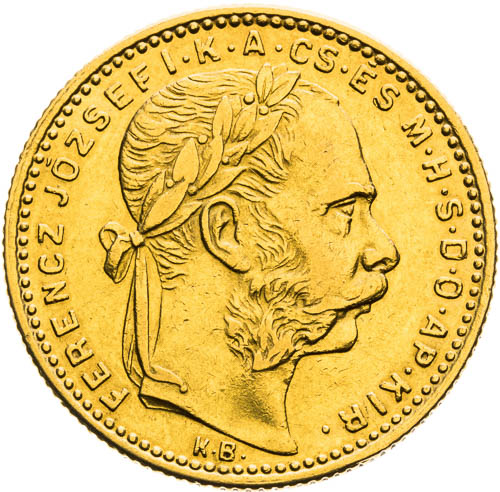 8 Zlatník 1888 - avers