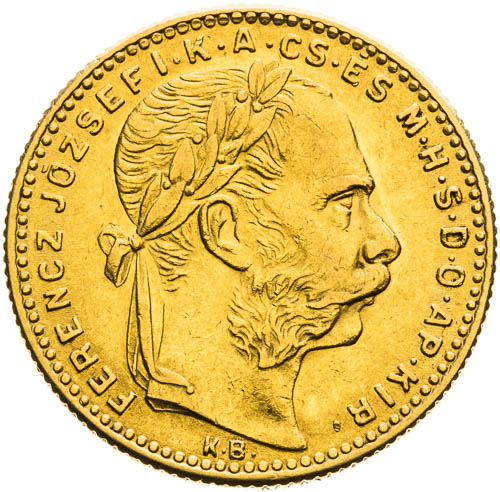 8 Zlatník 1891 - avers