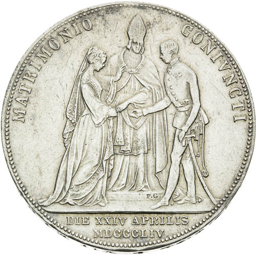 2 Zlatník 1854 - revers