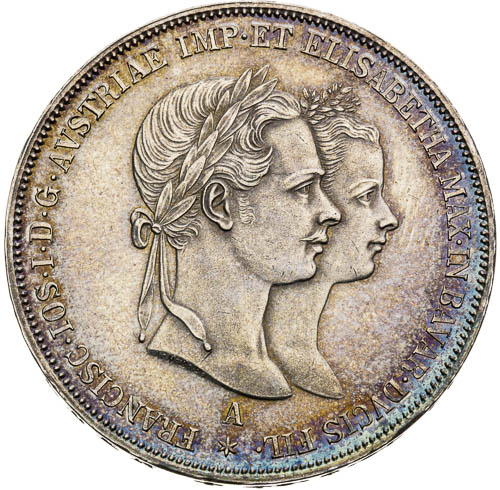 2 Zlatník 1854 - avers