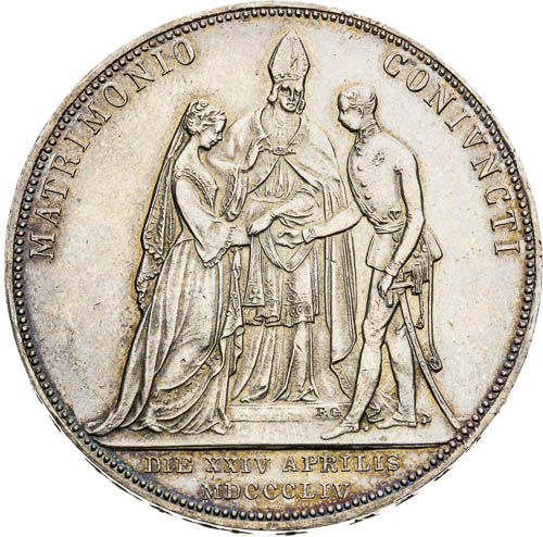 2 Zlatník 1854 - revers