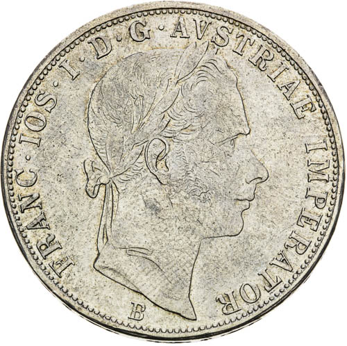 2 Zlatník 1859 - avers