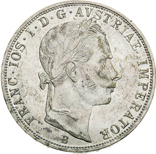 2 Zlatník 1859 - avers