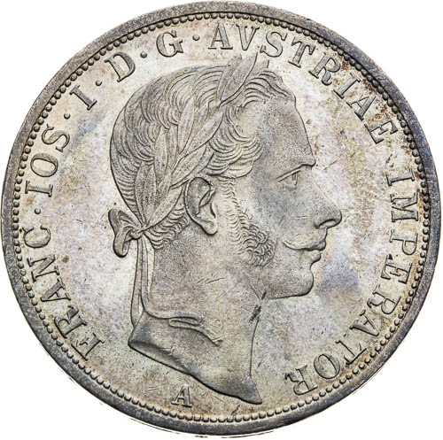 2 Zlatník 1863 - avers