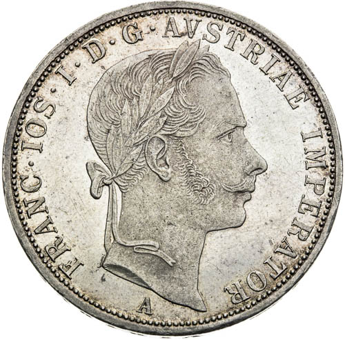 2 Zlatník 1865 - avers