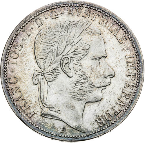 2 Zlatník 1866 - avers