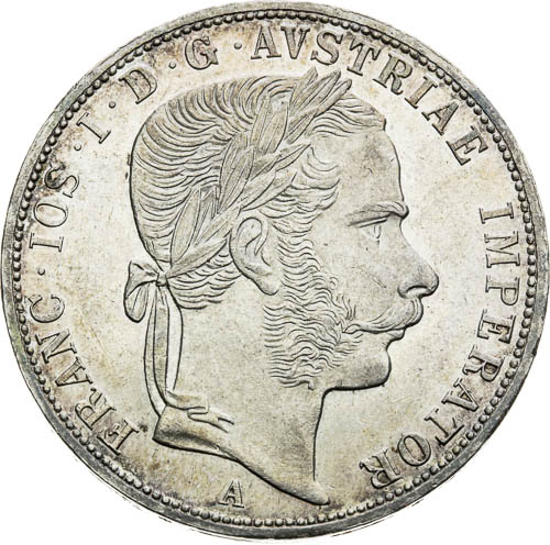 2 Zlatník 1869 - avers