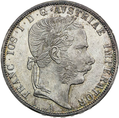 2 Zlatník 1870 - avers