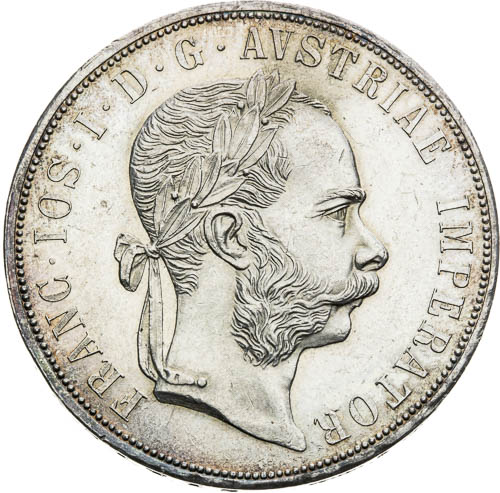2 Zlatník 1872 - avers