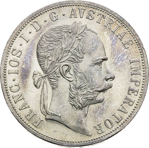 2 Zlatník 1877 - avers