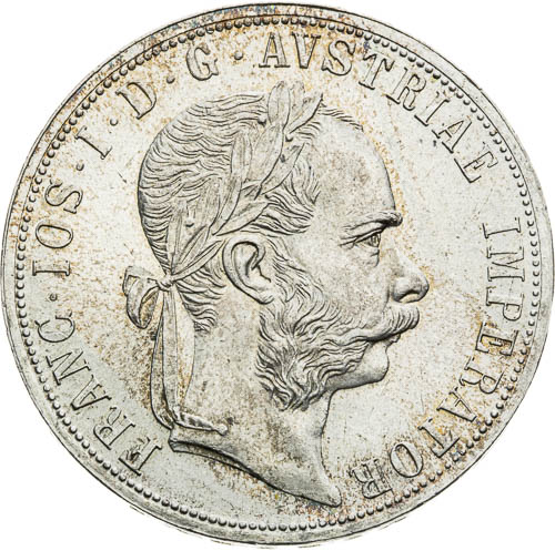 2 Zlatník 1878 - avers