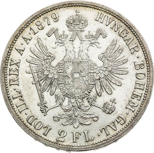 2 Zlatník 1879 - revers
