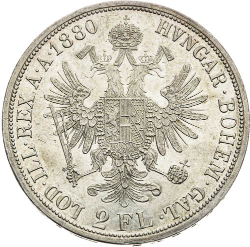 2 Zlatník 1880 - revers