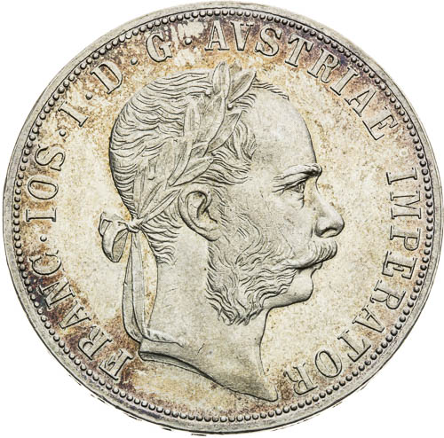 2 Zlatník 1881 - avers