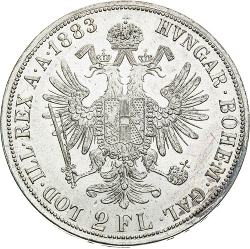 2 Zlatník 1883 - revers