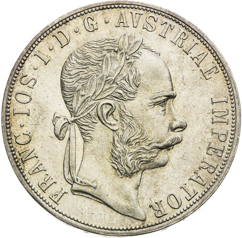 2 Zlatník 1885 - avers