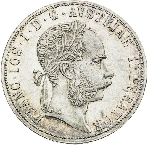 2 Zlatník 1887 - avers