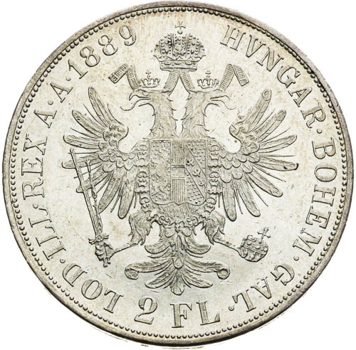 2 Zlatník 1889 - revers
