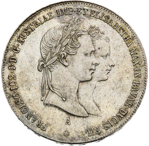 Zlatník 1854 - avers