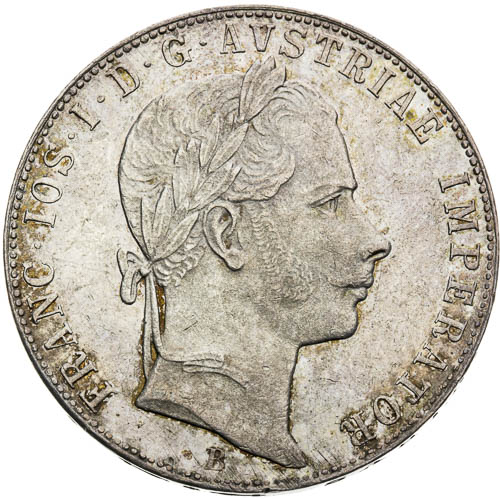 Zlatník 1857 - avers