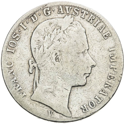 Zlatník 1857 - avers