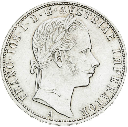 Zlatník 1858 - avers