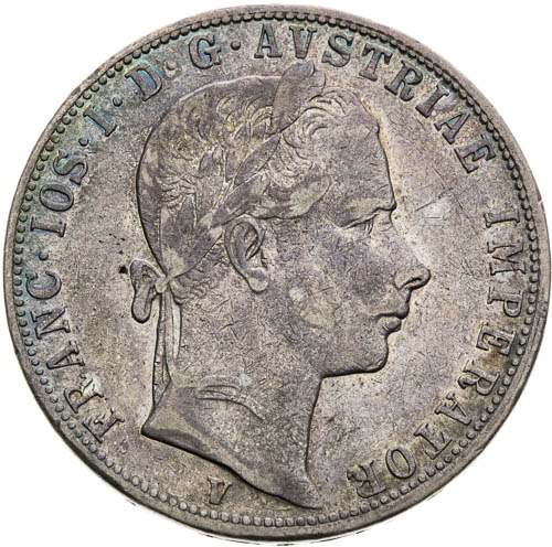 Zlatník 1858 - avers