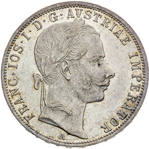 Zlatník 1859 - avers