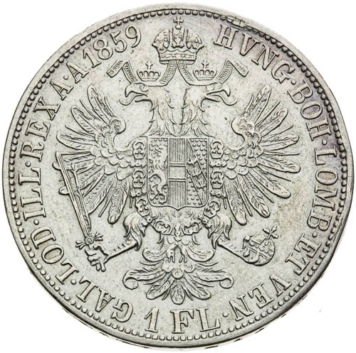 Zlatník 1859 - revers