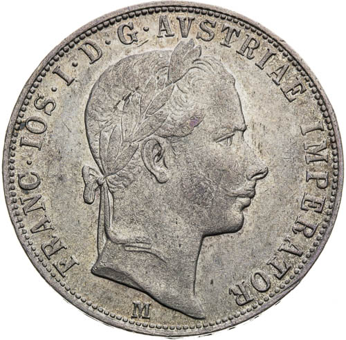 Zlatník 1859 - avers