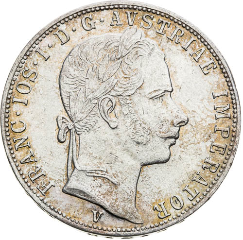 Zlatník 1859 - avers
