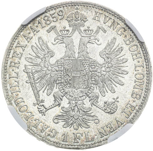 Zlatník 1859 - revers