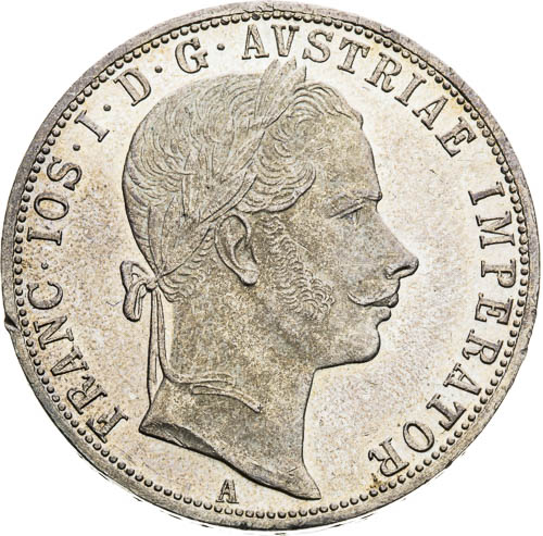 Zlatník 1860 - avers
