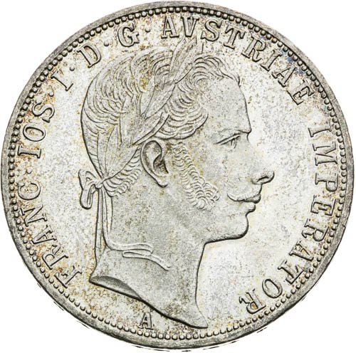 Zlatník 1860 - avers