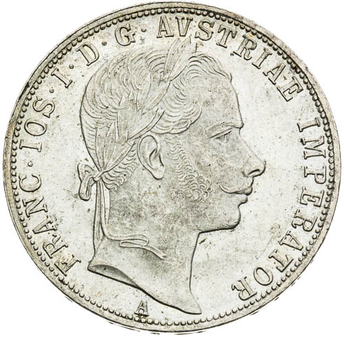 Zlatník 1860 - avers