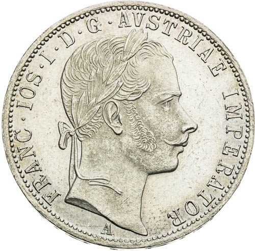 Zlatník 1862 - avers