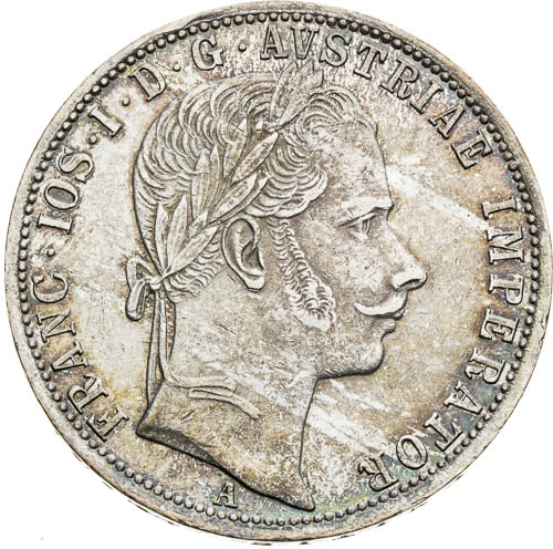 Zlatník 1863 - avers