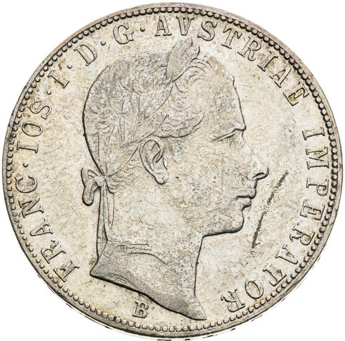 Zlatník 1863 - avers