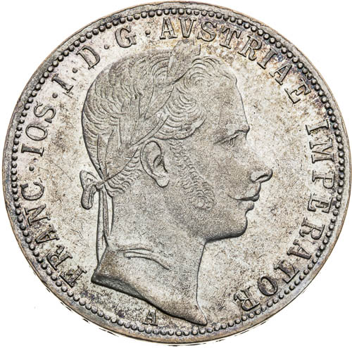 Zlatník 1864 - avers