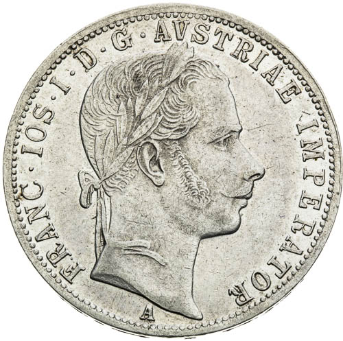 Zlatník 1865 - avers