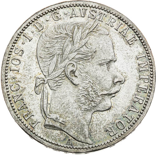 Zlatník 1866 - avers
