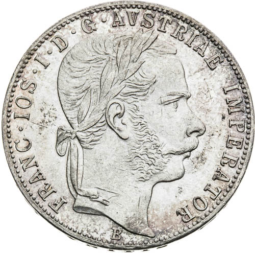 Zlatník 1866 - avers