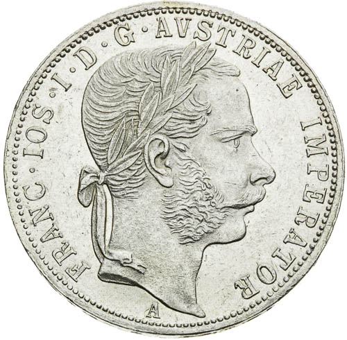 Zlatník 1867 - avers
