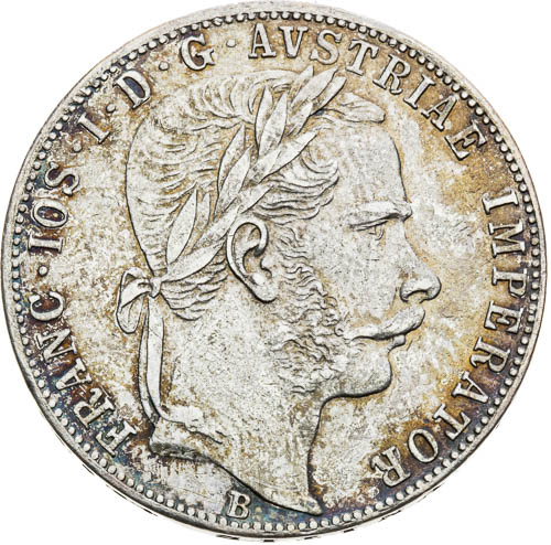 Zlatník 1867 - avers